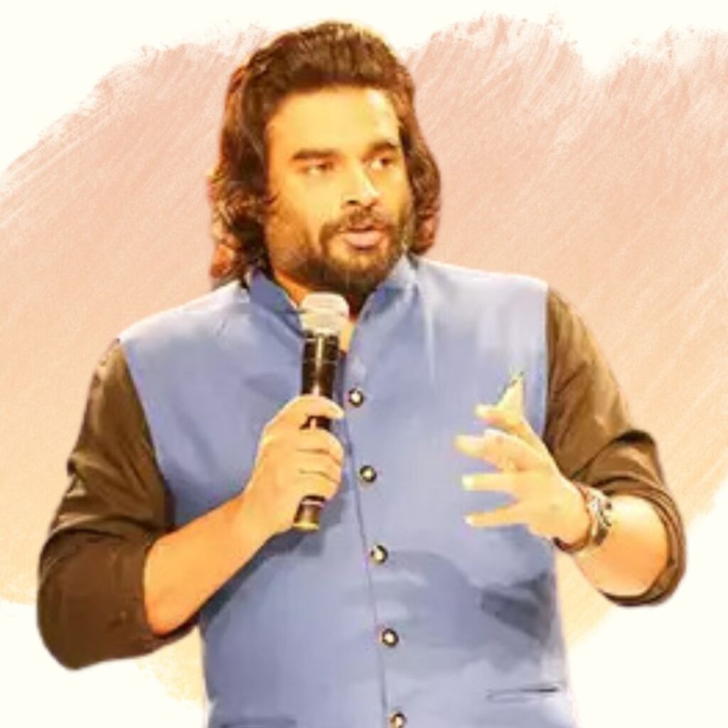 R. Madhavan with Jaikrit Speaker Bureau