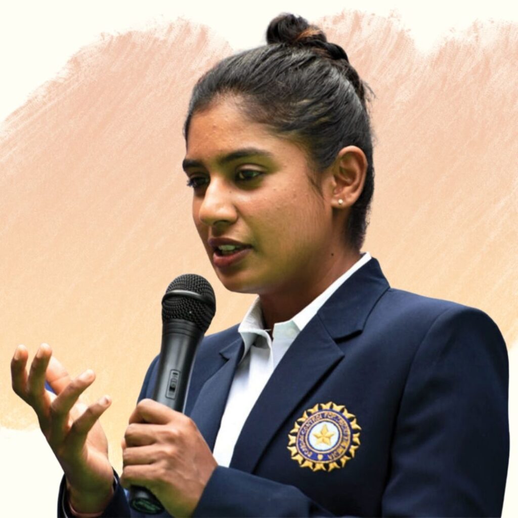 Mithali Raj with Jaikrit Speaker Bureau