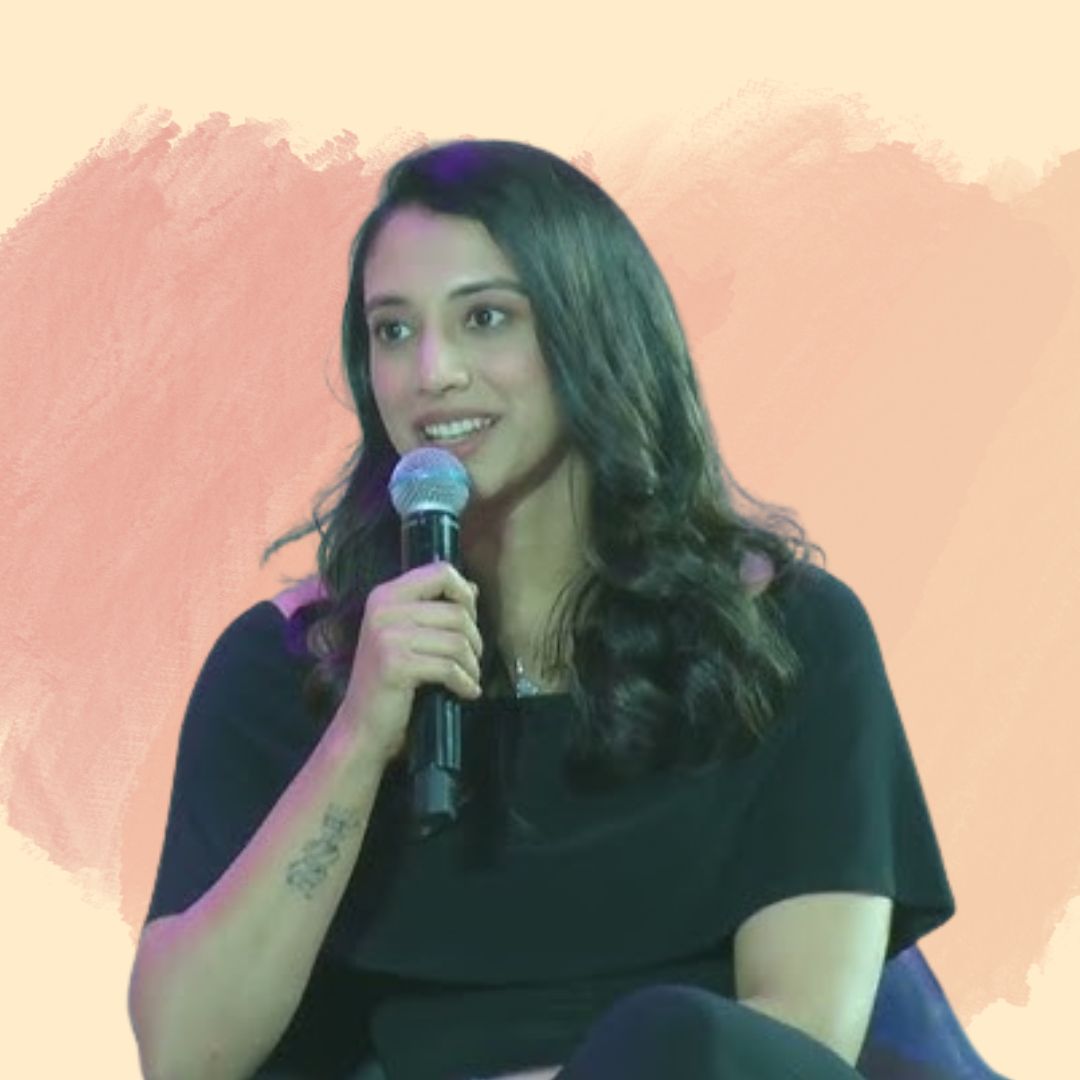 Smriti Mandhana with Jaikrit Speaker Bureau