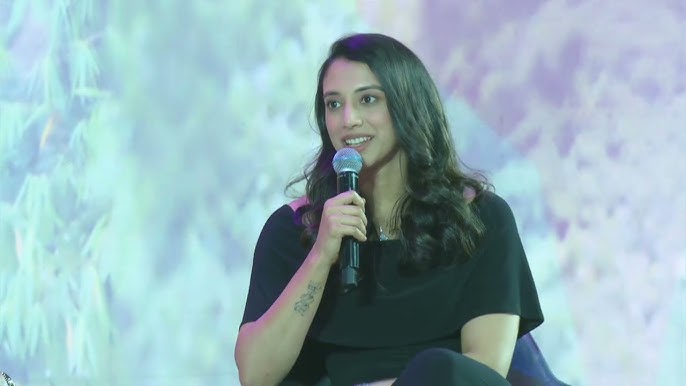 Smriti Mandhana with Jaikrit Speaker Bureau