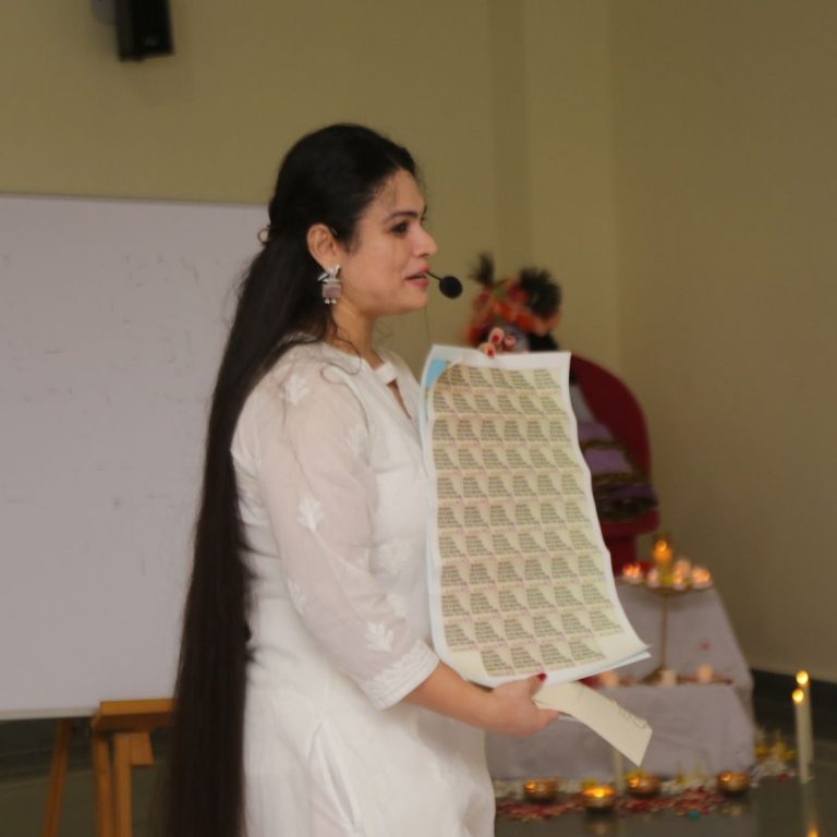 Smriti Kuchhal speaking