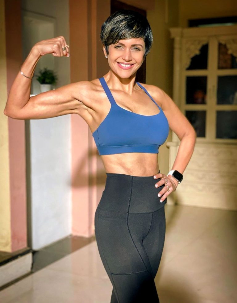 Mandira Bedi speaking