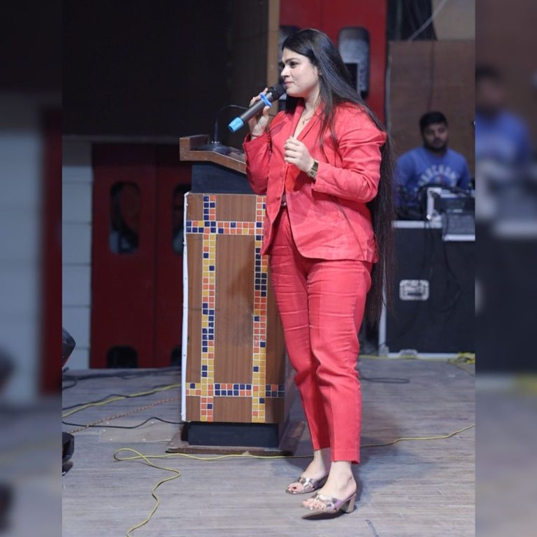 Smriti Kuchhal speaking