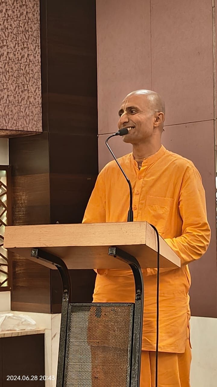 Krishna Dhan Das speaking