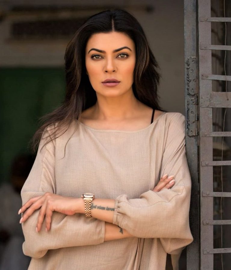 Sushmita Sen speaking
