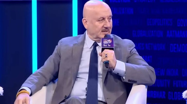 Anupam Kher speaking