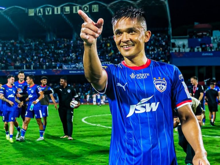 Sunil Chhetri speaking