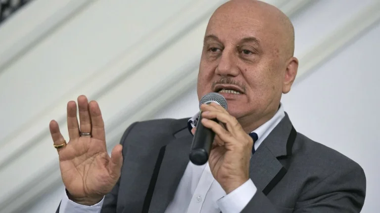 Anupam Kher speaking