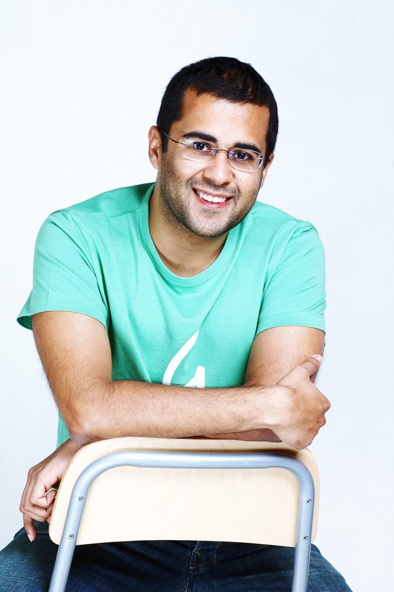 Chetan Bhagat speaking