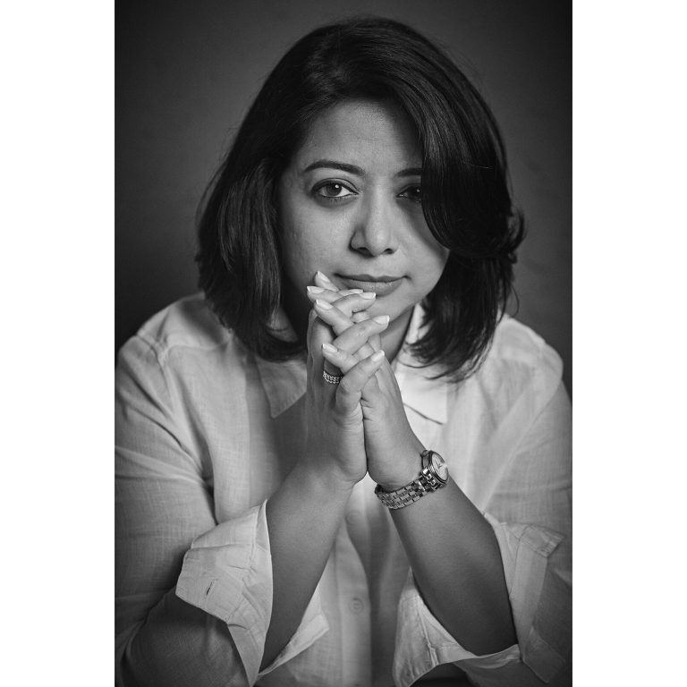 Faye D’Souza speaking