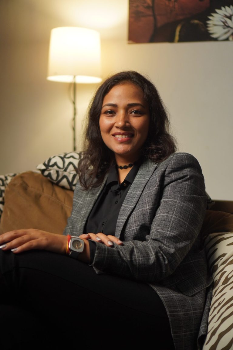 Ankita Bansal speaking