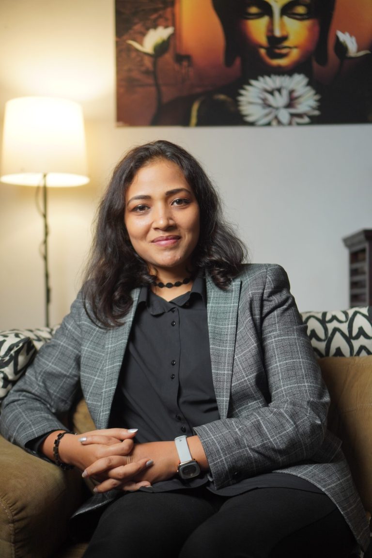 Ankita Bansal speaking