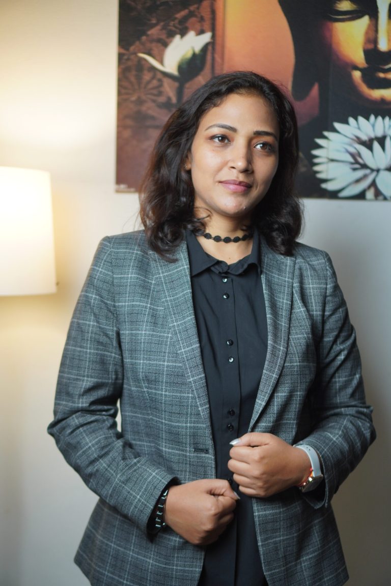 Ankita Bansal speaking