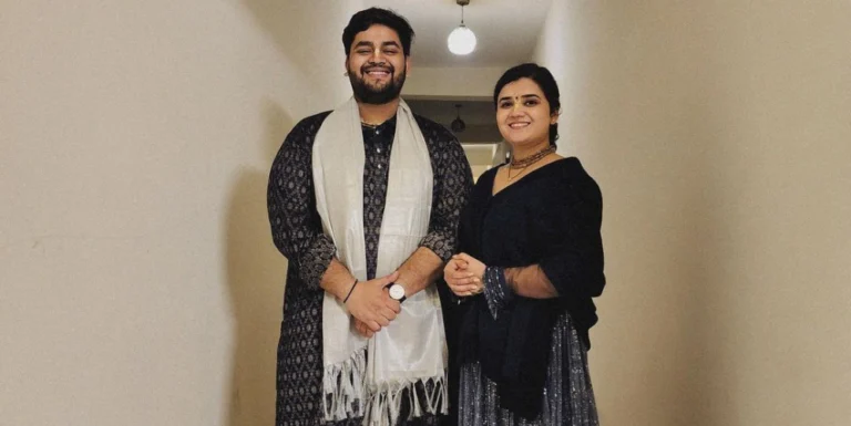 Dhruv and Swarna speaking
