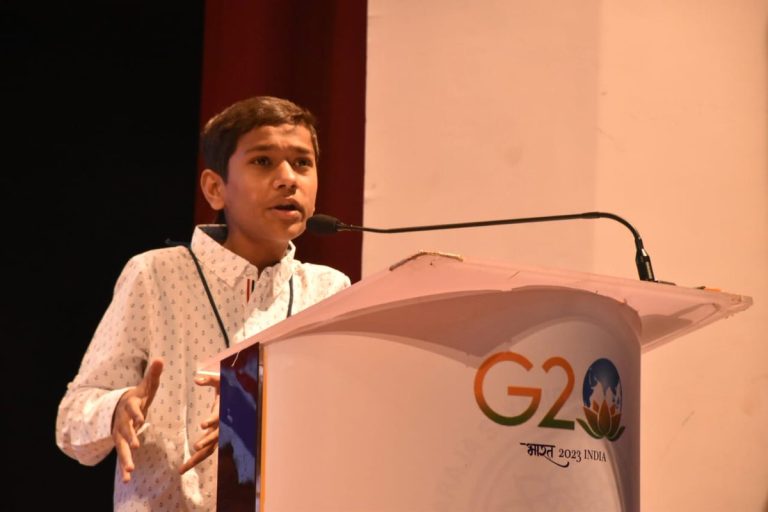Kautilya Pandit speaking