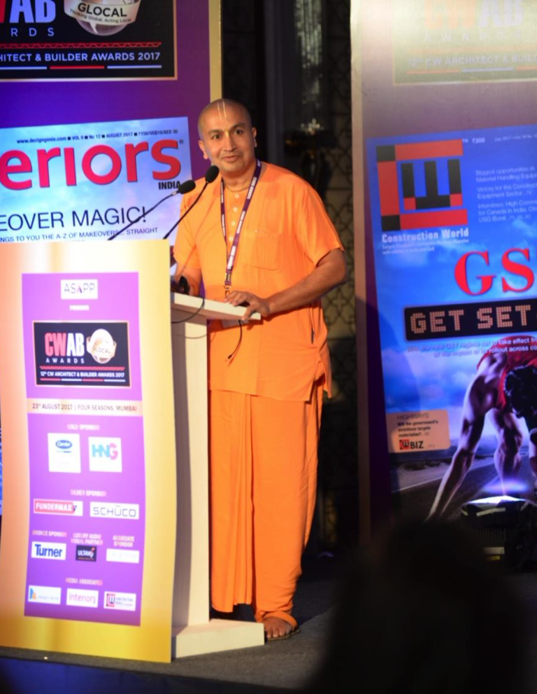 Gauranga Das speaking