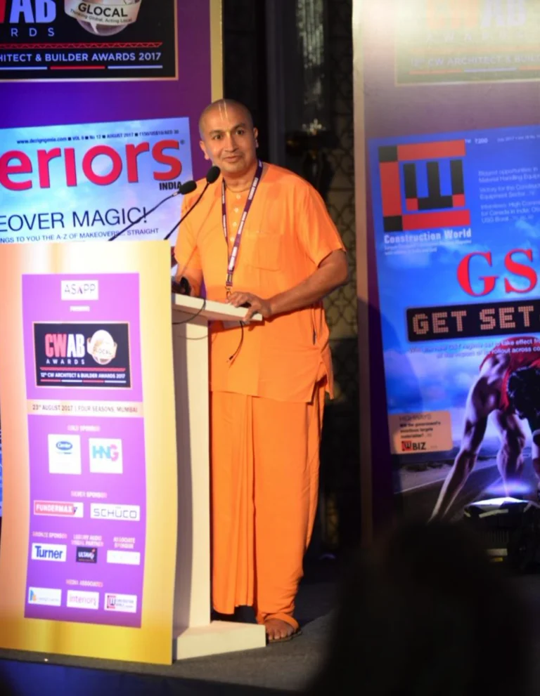 Gauranga Das speaking