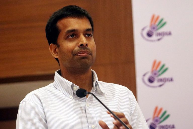 Pullela Gopichand speaking
