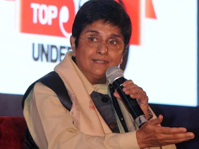 Kiran Bedi speaking