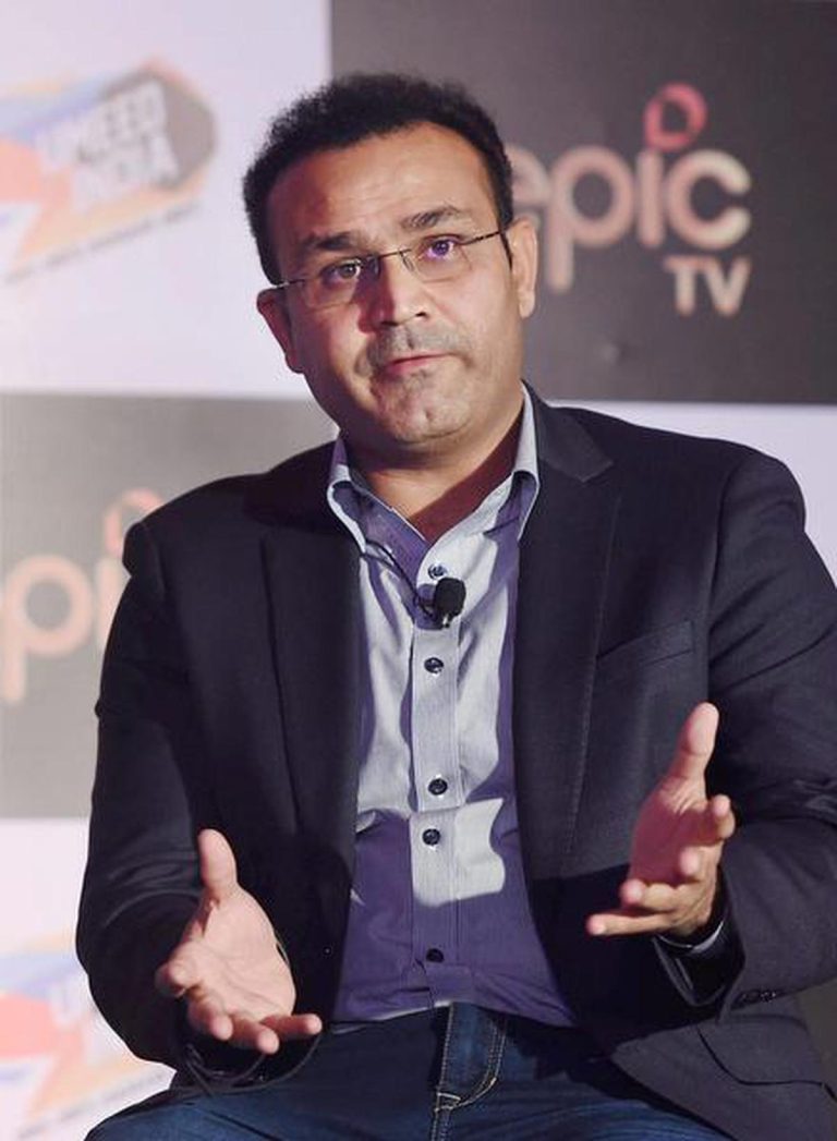 Virender Sehwag speaking