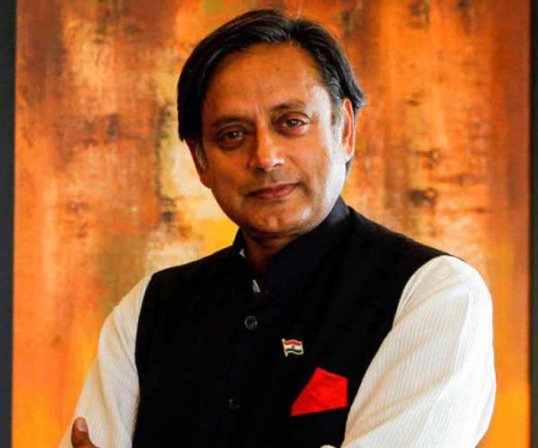Shashi Tharoor speaking
