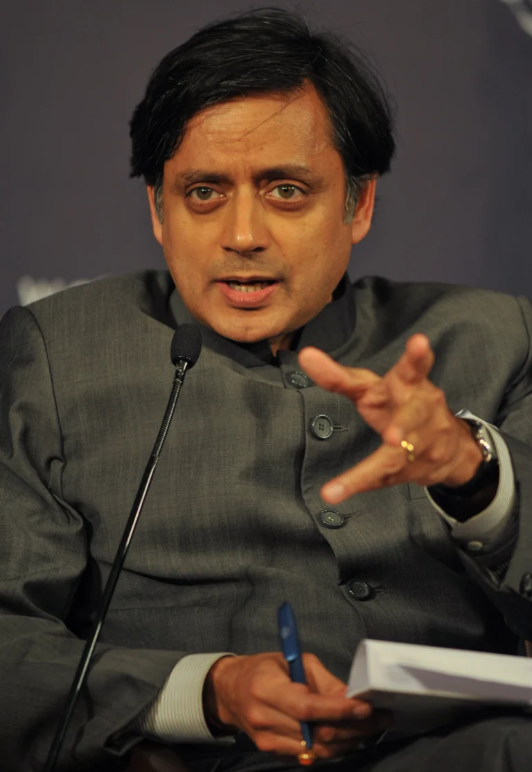 Shashi Tharoor speaking