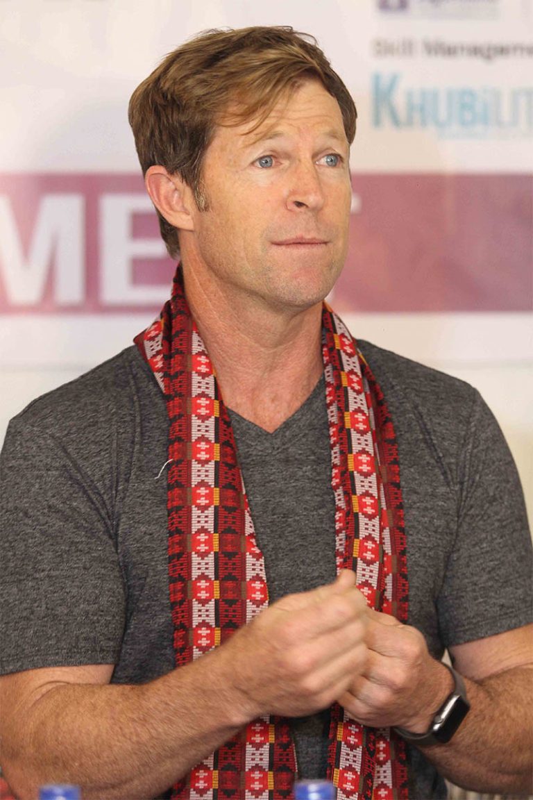 Jonty Rhodes speaking