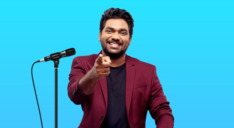 Zakir Khan speaking