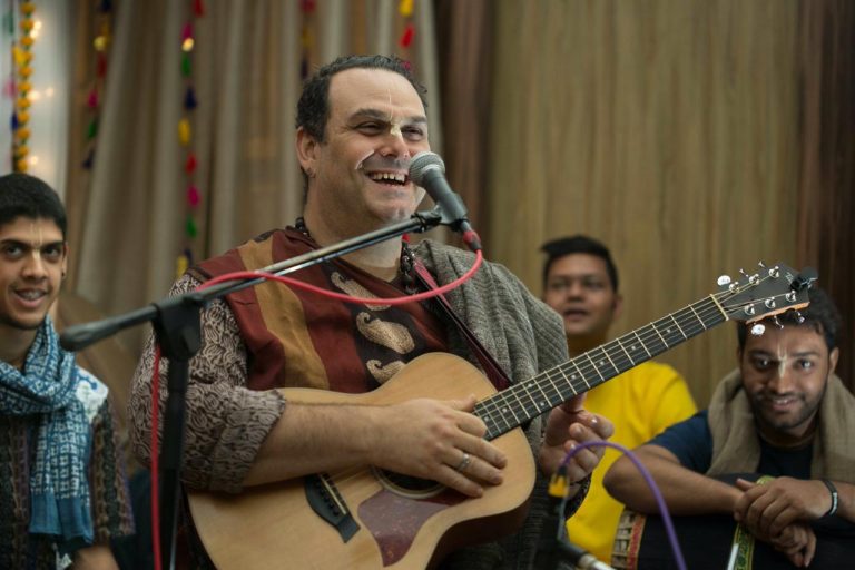 Gaura Vani speaking