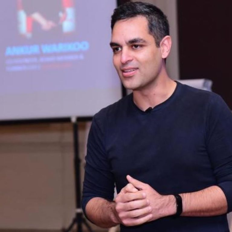 Ankur Warikoo speaking