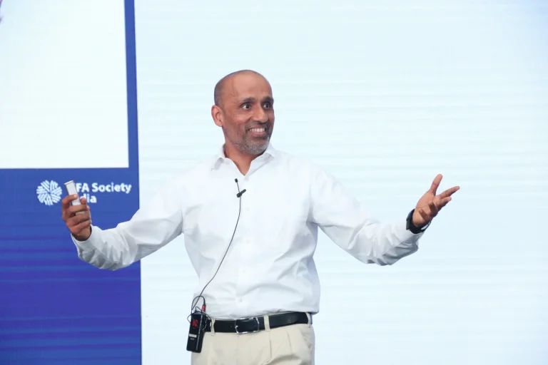 Binod Shankar speaking