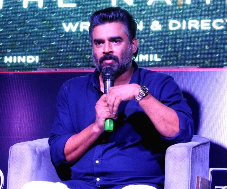 R. Madhavan speaking