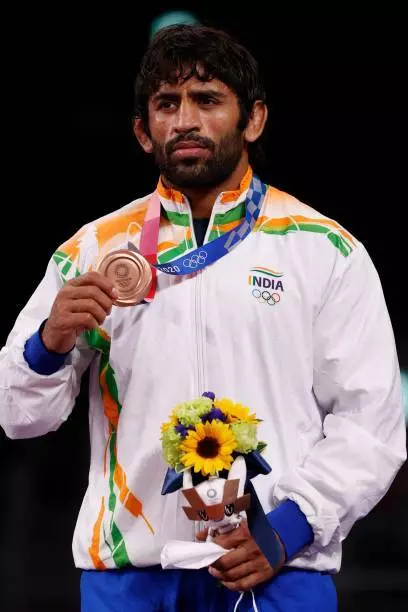 Bajrang Punia speaking