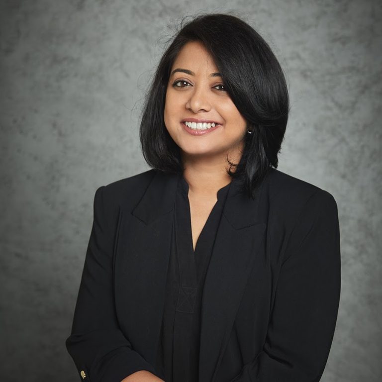 Faye D’Souza speaking