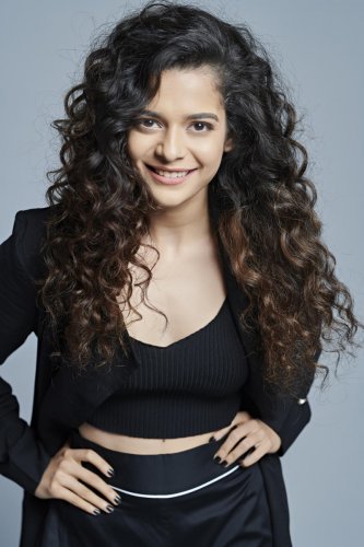 Mithila Palkar speaking