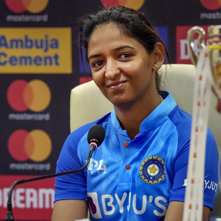 Harmanpreet Kaur speaking