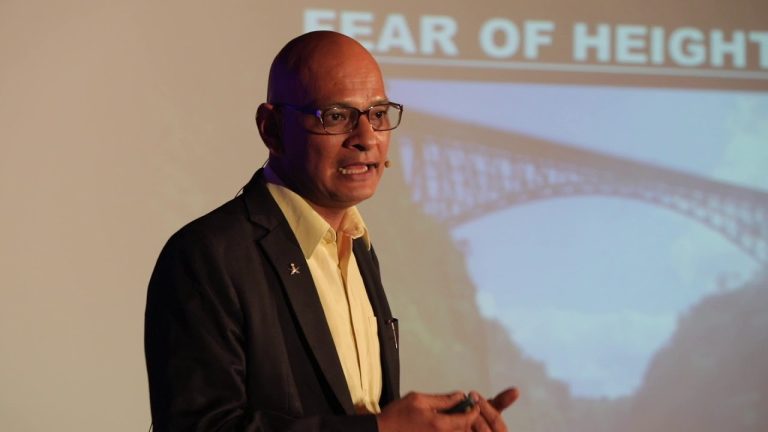 Dr Andy Anil speaking