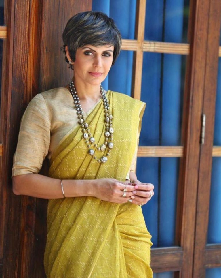 Mandira Bedi speaking