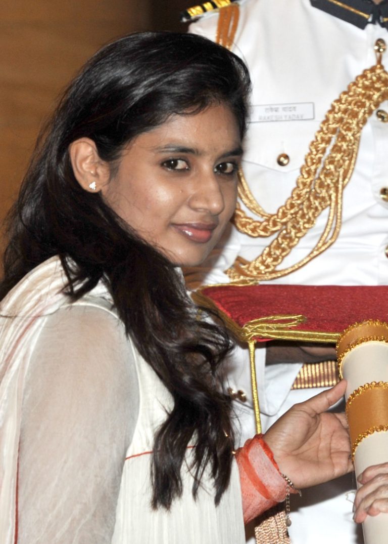 Mithali Raj speaking