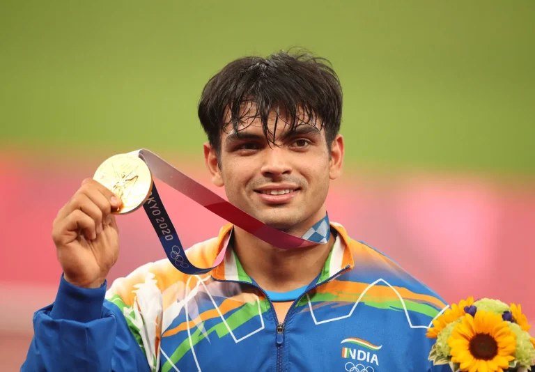 Neeraj Chopra speaking