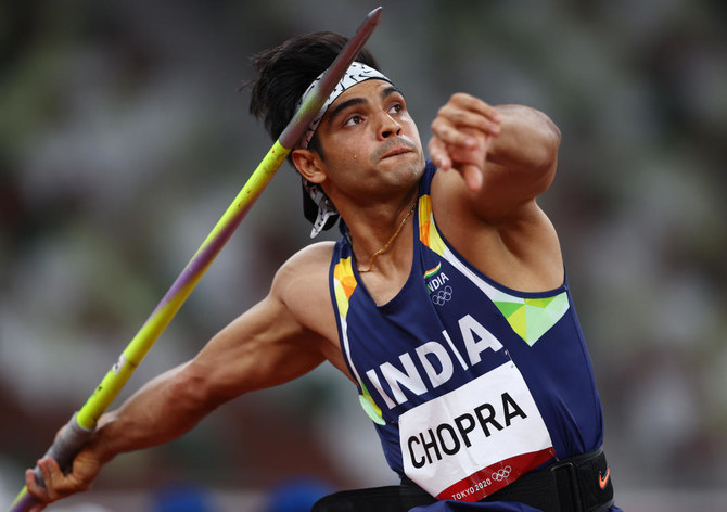 Neeraj Chopra speaking