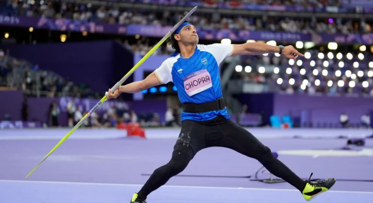 Neeraj Chopra speaking