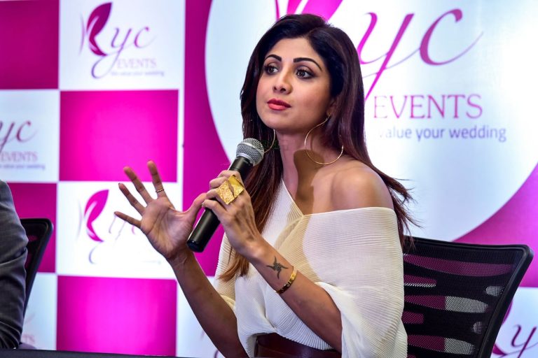 Shilpa Shetty speaking