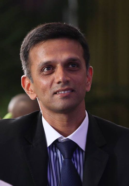 Rahul Dravid speaking