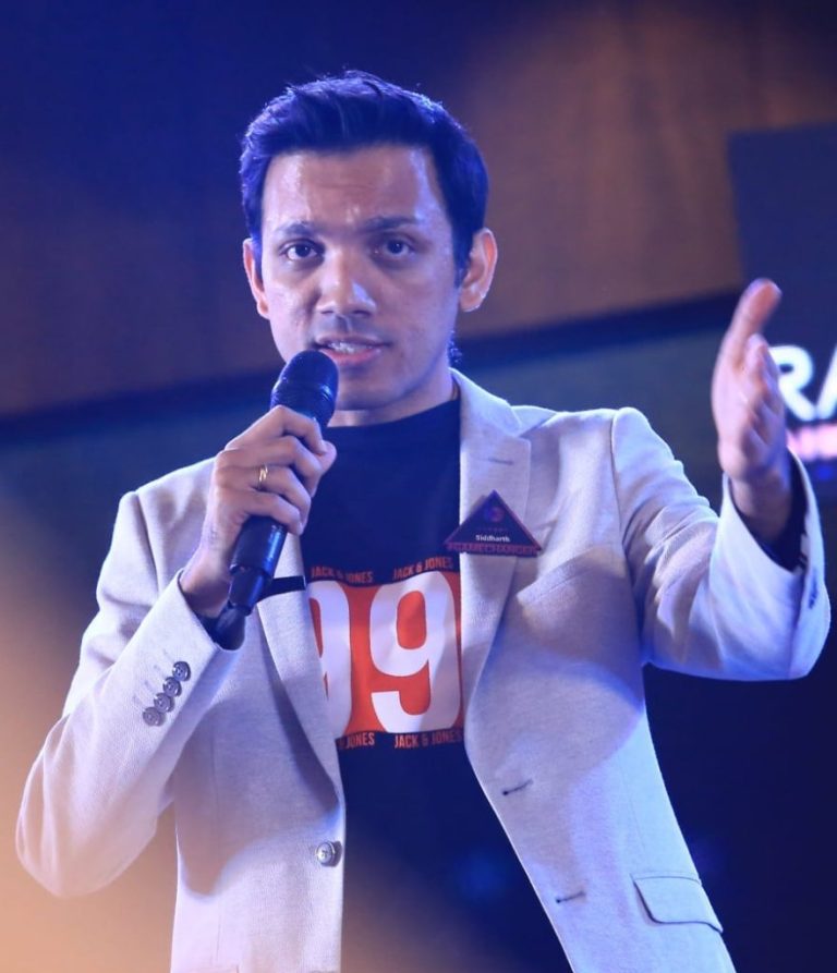 Siddharth Rajsekar speaking