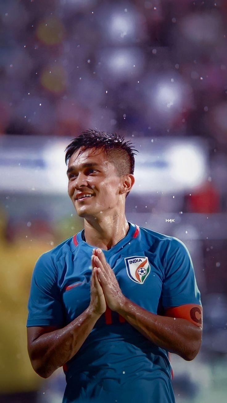 Sunil Chhetri speaking