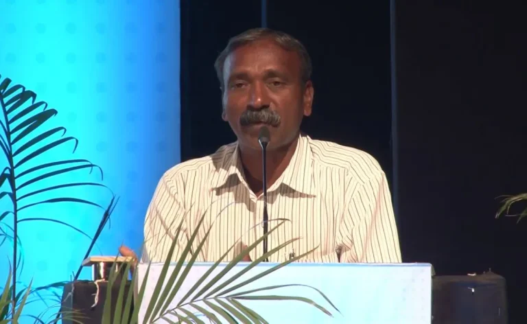 Padma Shri Chaitram Pawar speaking