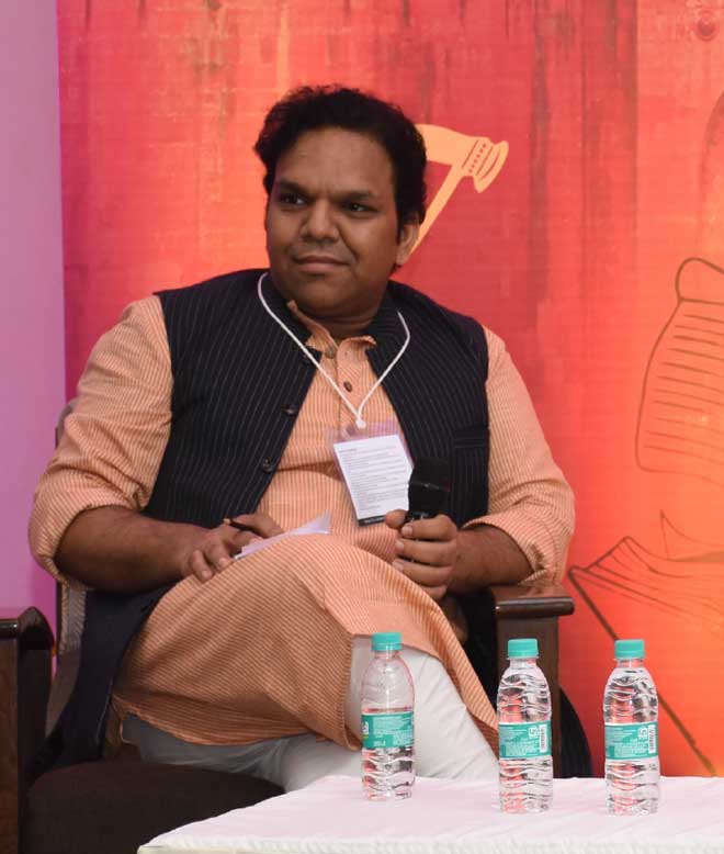 Srijan Pal Singh speaking