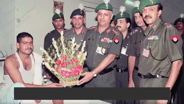 PVC Capt Yogendra Singh Yadav speaking
