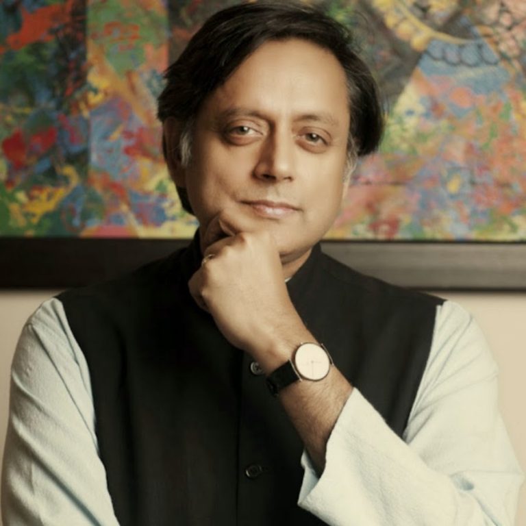 Shashi Tharoor speaking